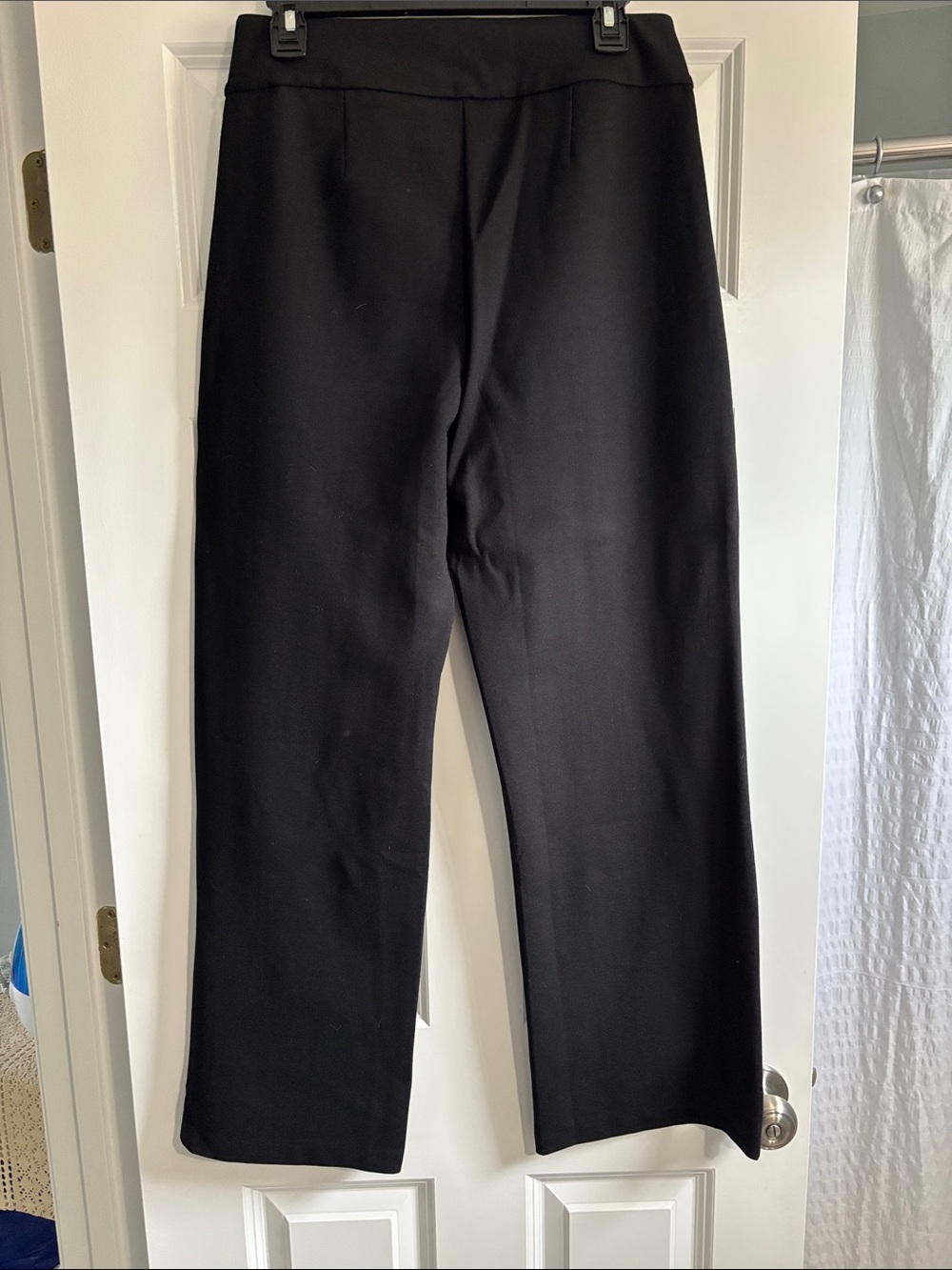Tribal Black Wide-Leg Pull-On Pants - Picture 2 of 4